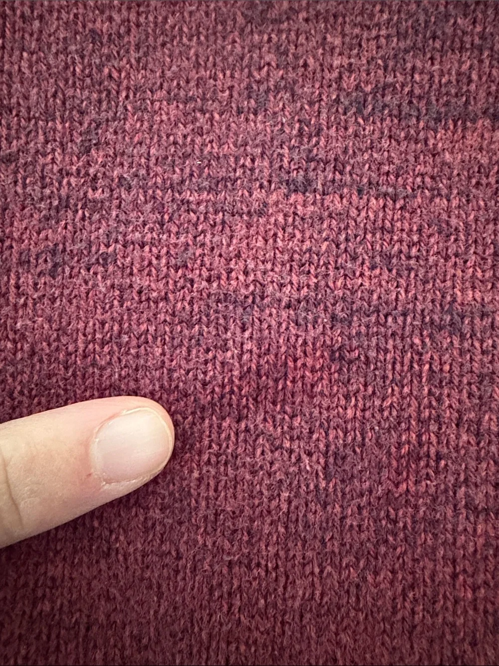Boys Crewneck Sweater in Berry Red